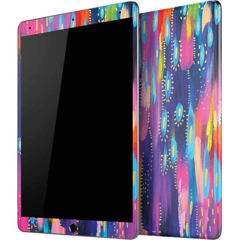 Kaleidoscope Brush Stroke by Etta Vee iPad Skins